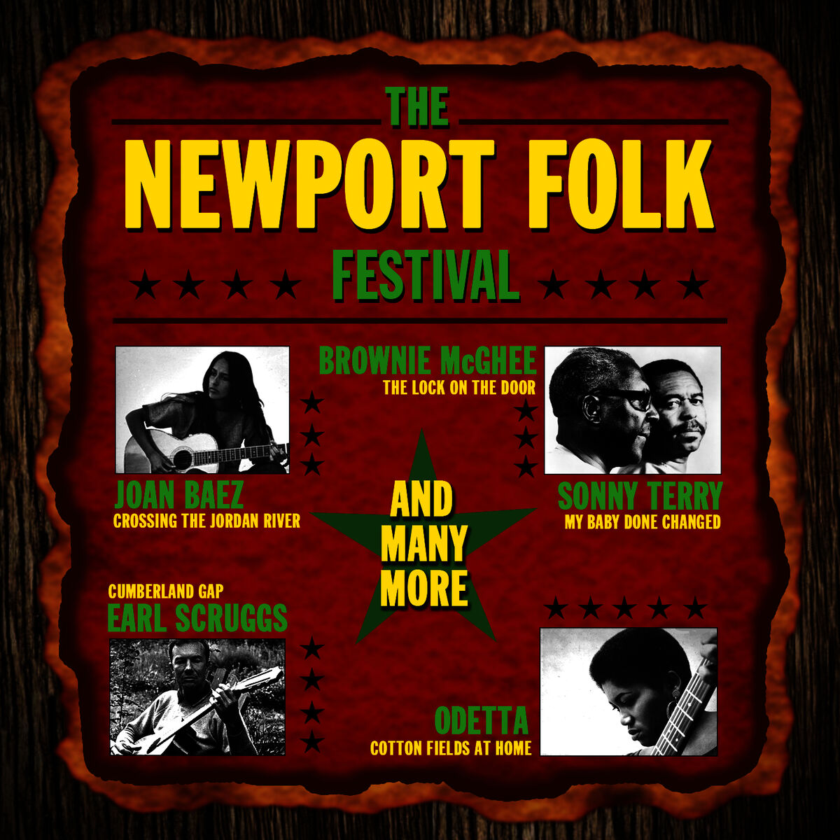 Album cover of The Newport Folk Festival
