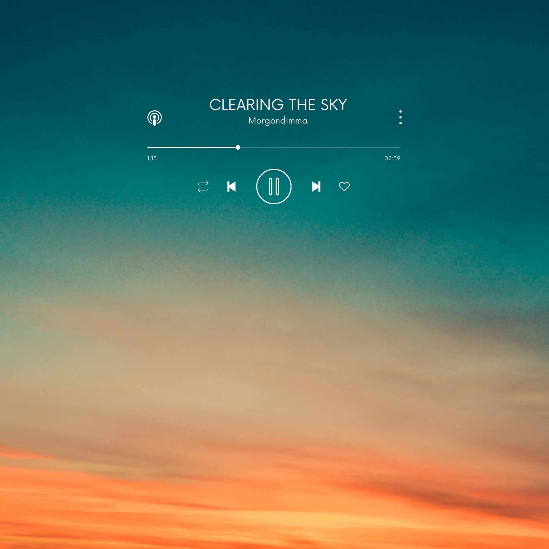 Album cover of Clearing the Sky