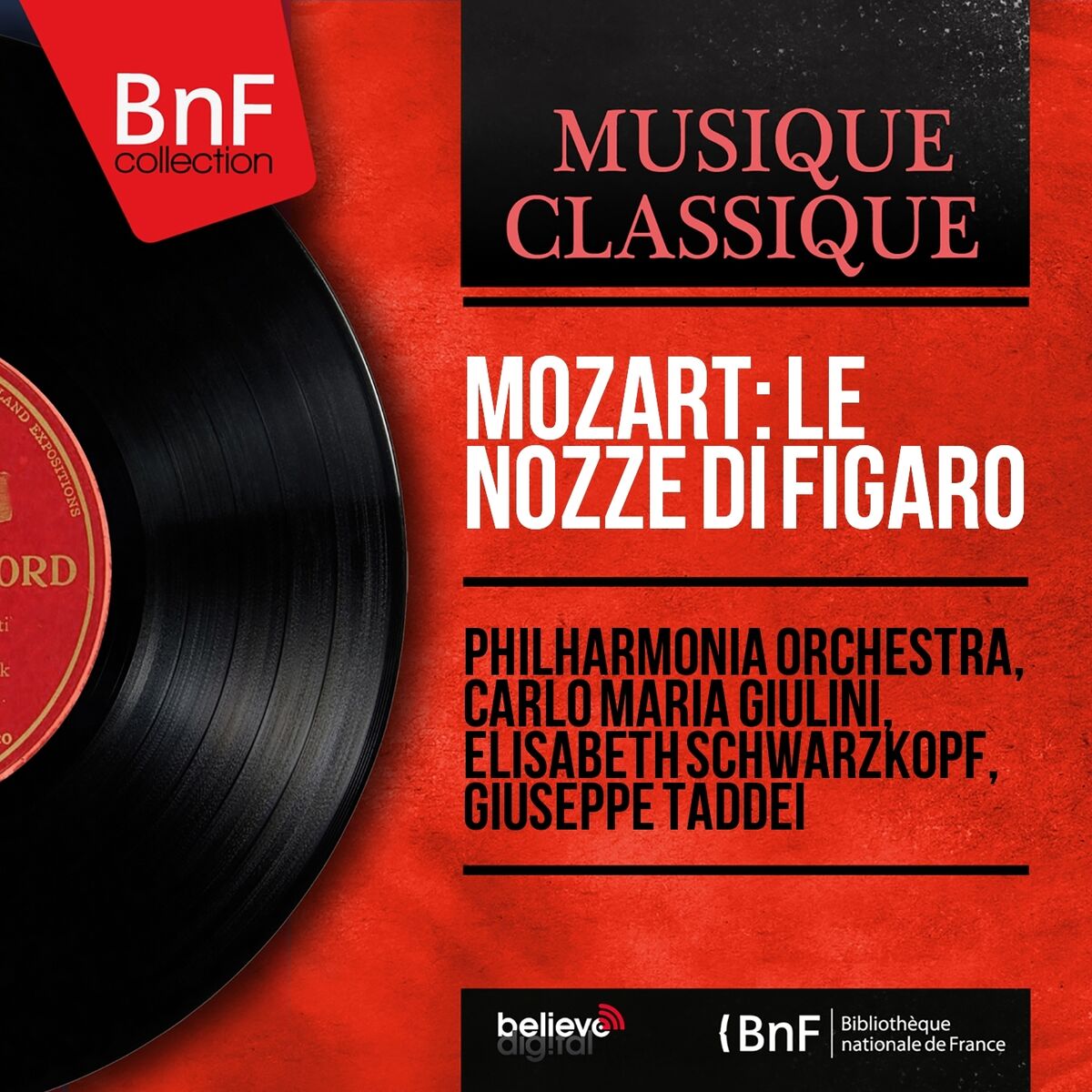 Album cover of Mozart: Le nozze di Figaro (Stereo Version)