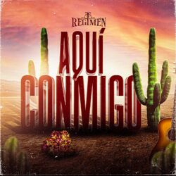 Cover of Aquí Conmigo