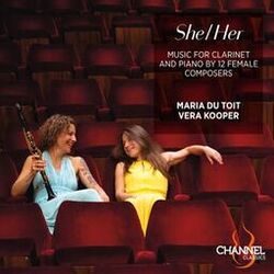 Cover of She/Her: Music for Clarinet and Piano by 12 Female Composers