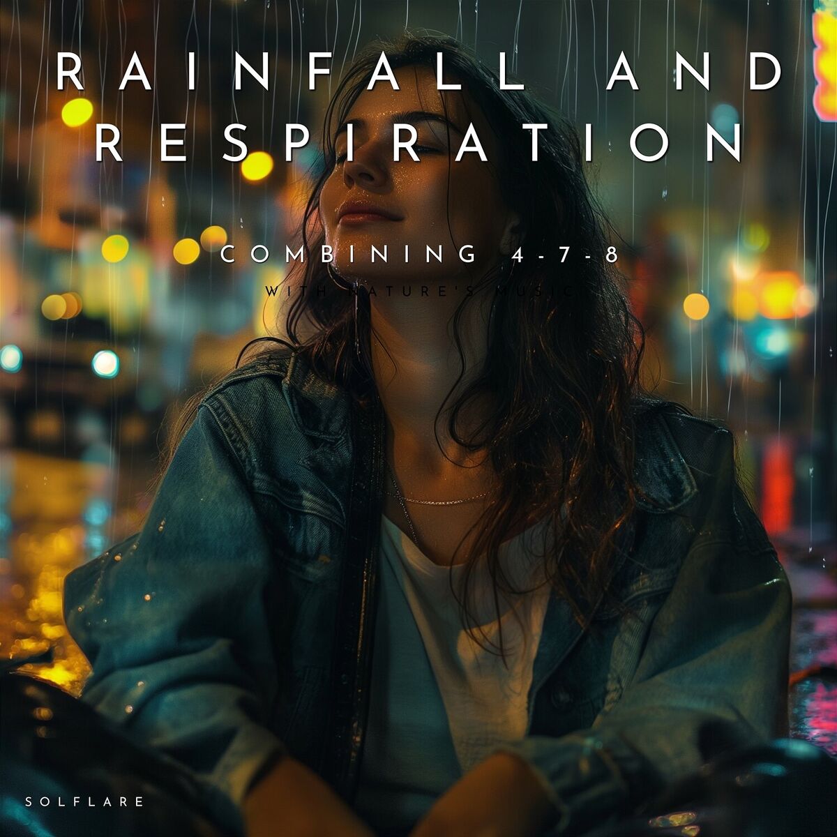 Album cover of Rainfall and Respiration: Combining 4-7-8 with Nature's Music