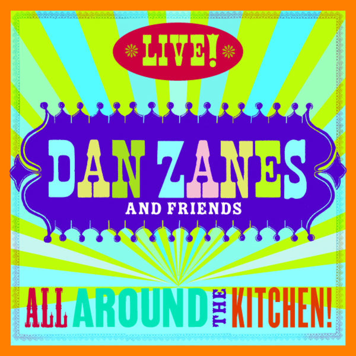 Album cover of All Around The Kitchen! Live!