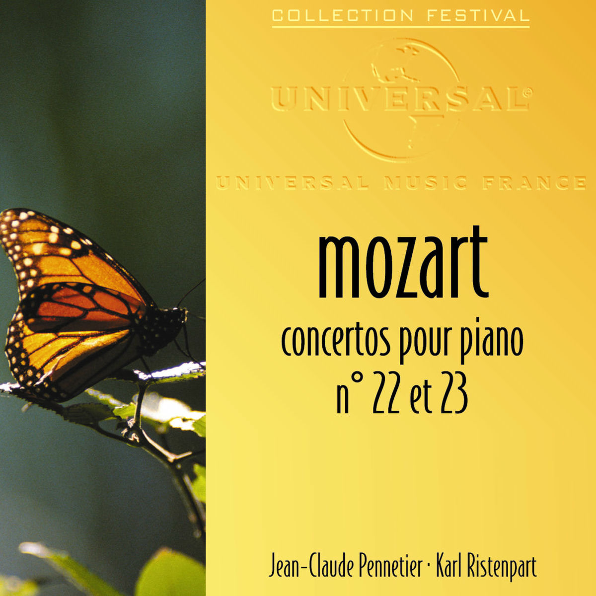 Album cover of Mozart-Concertos Pour Piano n°23 et 22