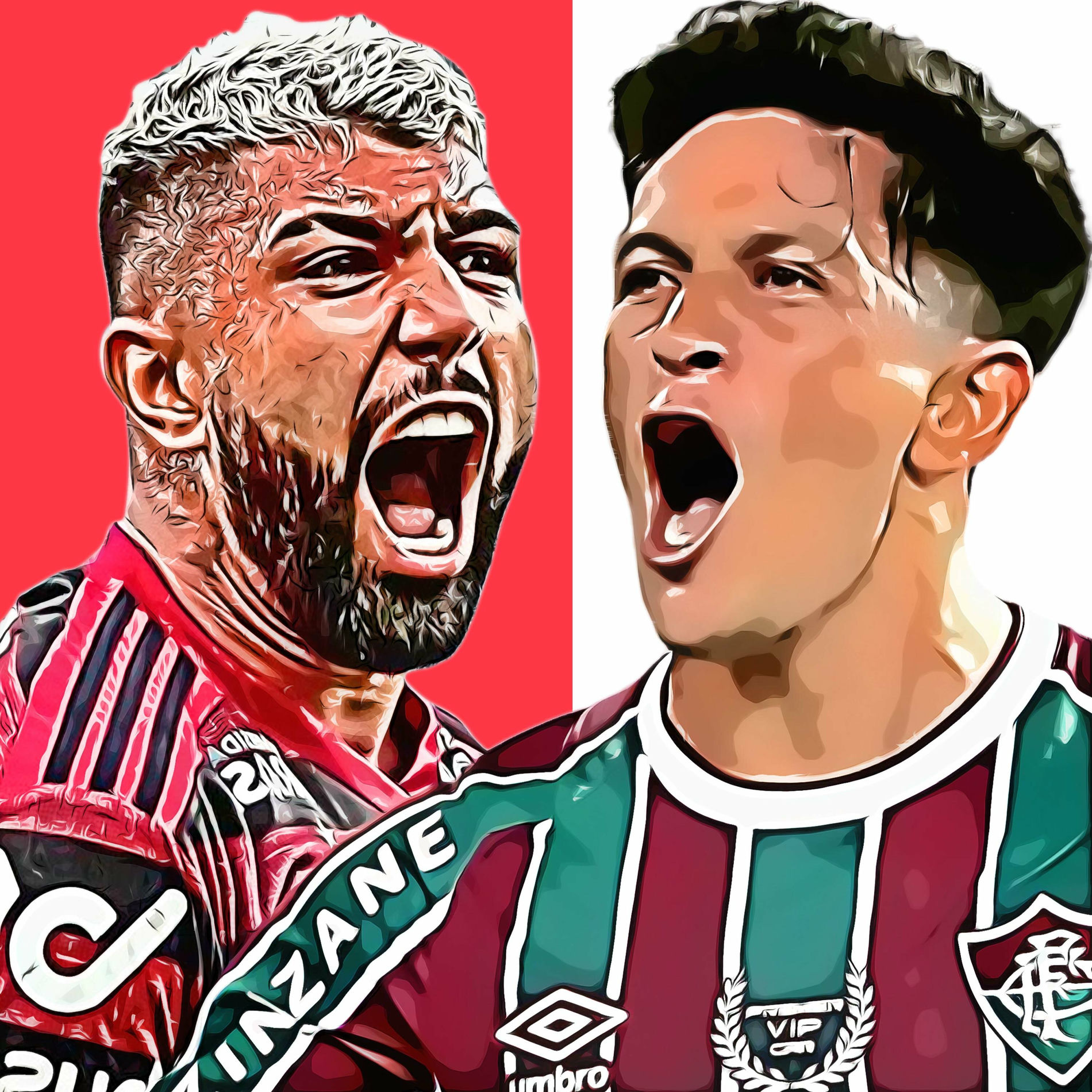Album cover of Flamengo vs Fluminense (feat. FutParódias)