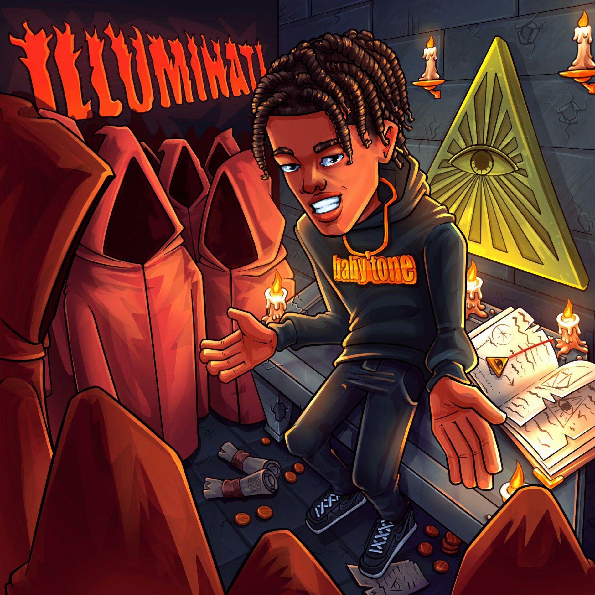 Baby Tone - Illuminati: lyrics and songs | Deezer, image size:1900x1900