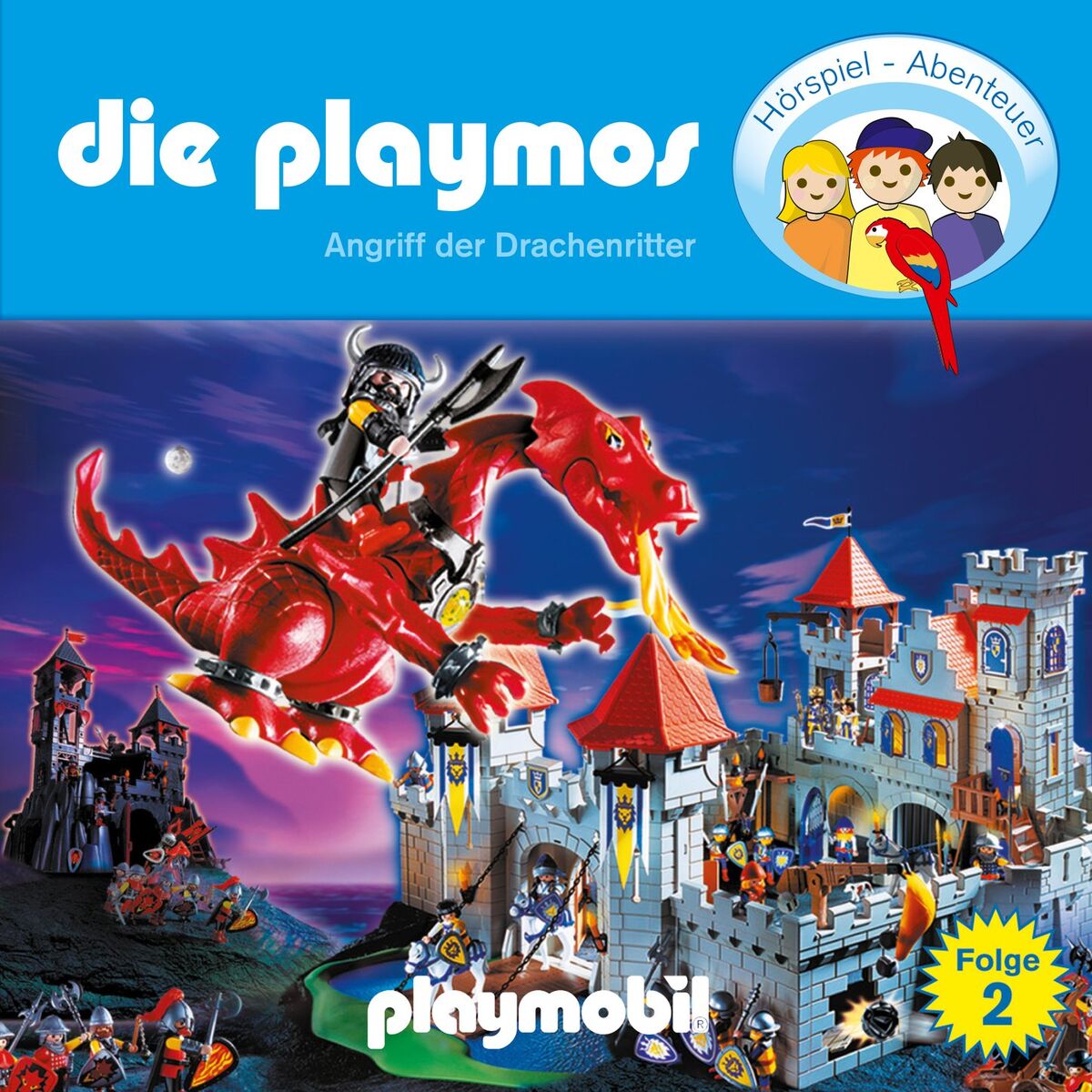 Album cover of Kapitel 1 - Folge 2: Angriff der Drachenritter (Das Original Playmobil Hörspiel)