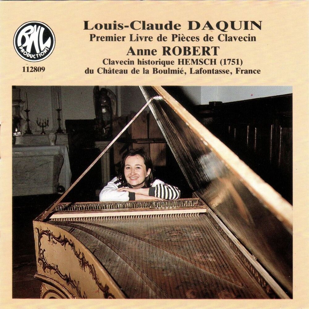 Picture of Louis-Claude Daquin: Premier Livre de Pièces de Clavecin (Dédié à S. A. Mademoiselle de Soubise)