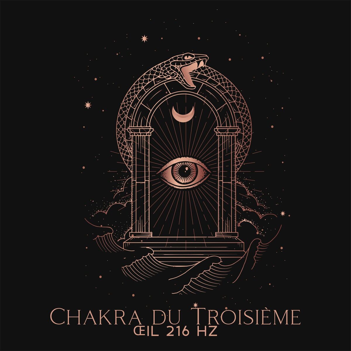 Album cover of Chakra du Troisième œil 216 Hz: Intuition, Imagination, Vérité, Accomplissement, Reconnexion avec l'esprit, Énergies du monde spir