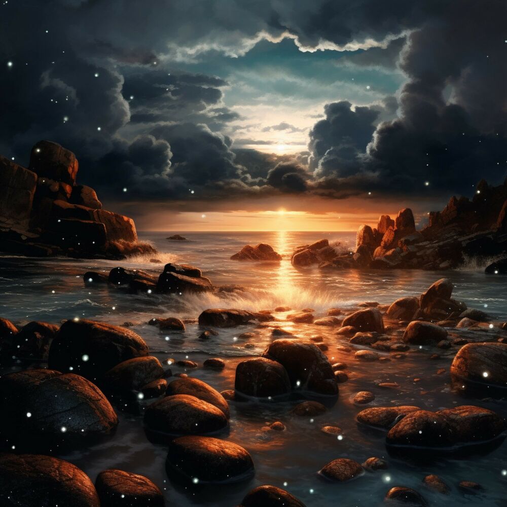 Picture of Soothing Fire Melodies: Serenity in Sound