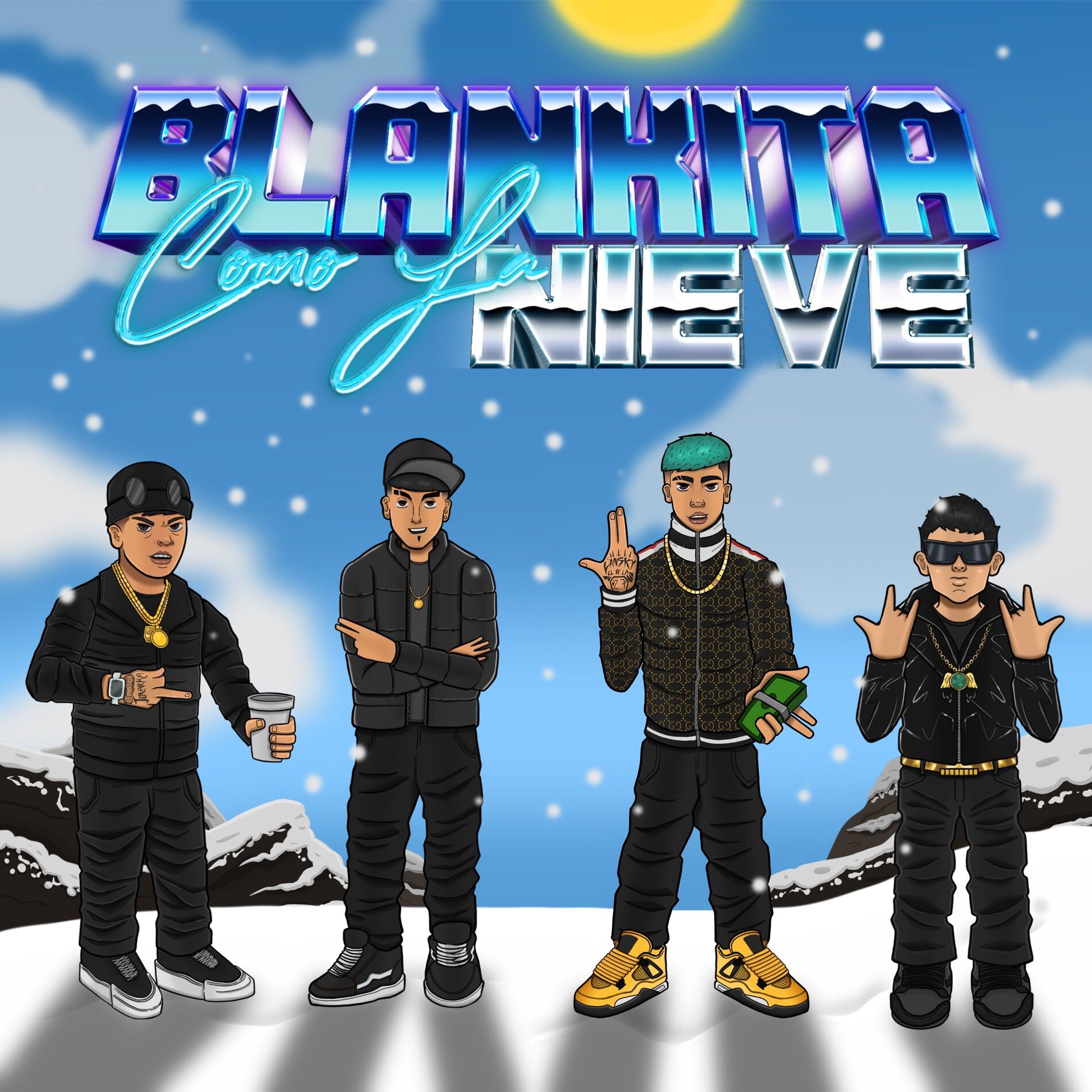 Album cover of Blankita Como la Nieve