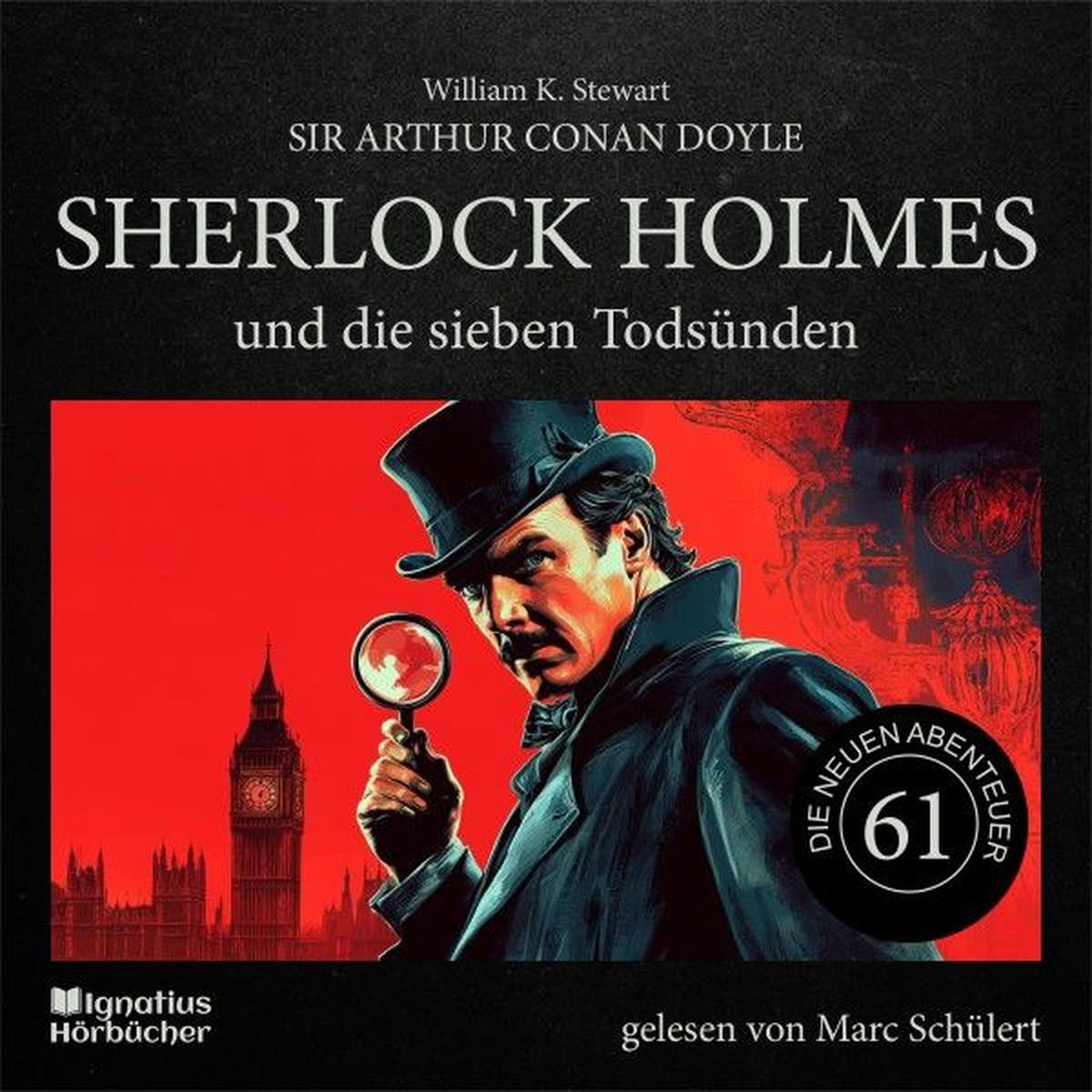 Album cover of Sherlock Holmes und die sieben Todsünden (Die neuen Abenteuer, Folge 61)