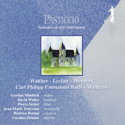 Cover of Pasticcio - Sonates et airs baroques
