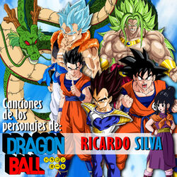 Cover of Canciones de los Personajes de Dragon Ball