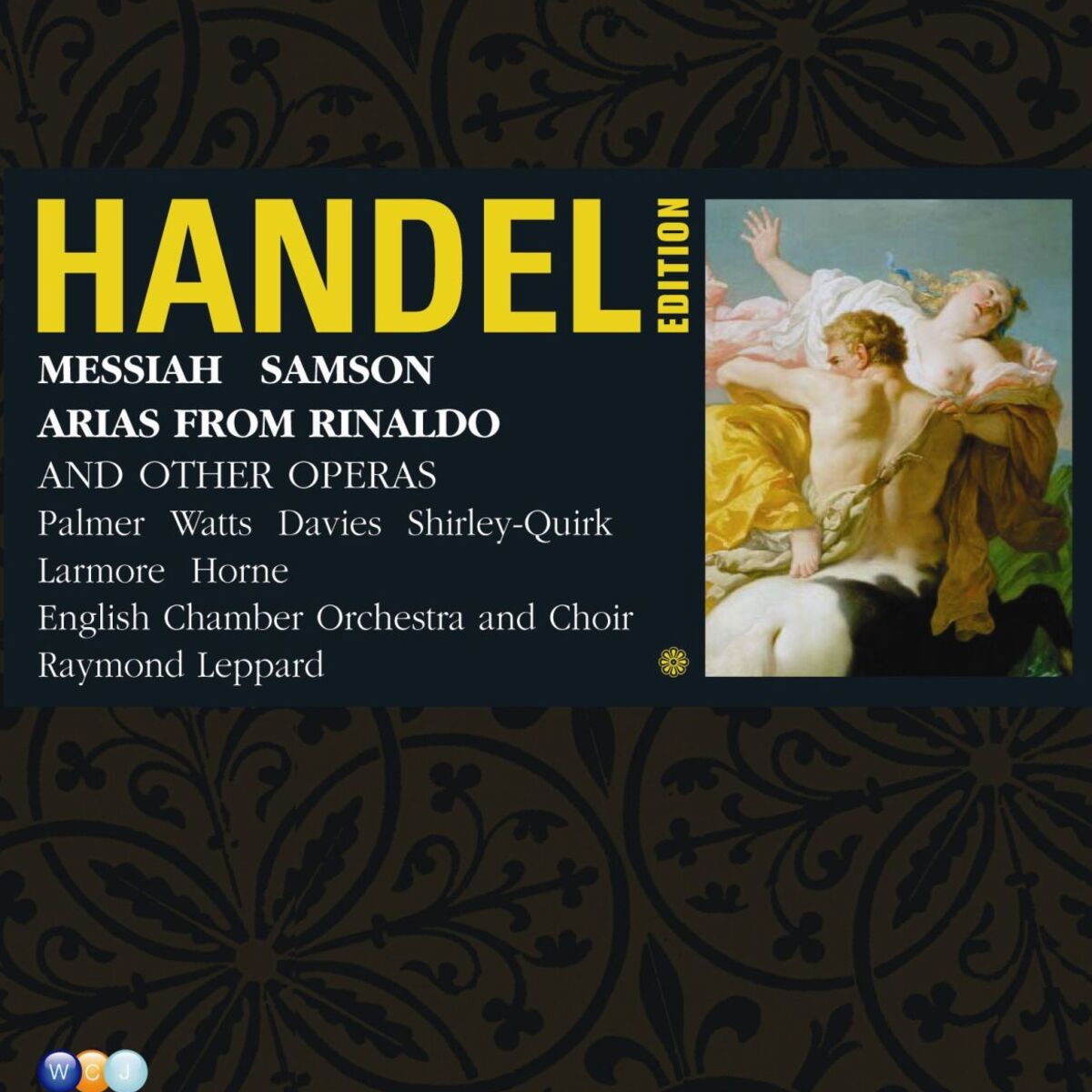 Album cover of Handel Edition Volume 4 - Samson, Messiah & Arias from Rinaldo, Serse etc
