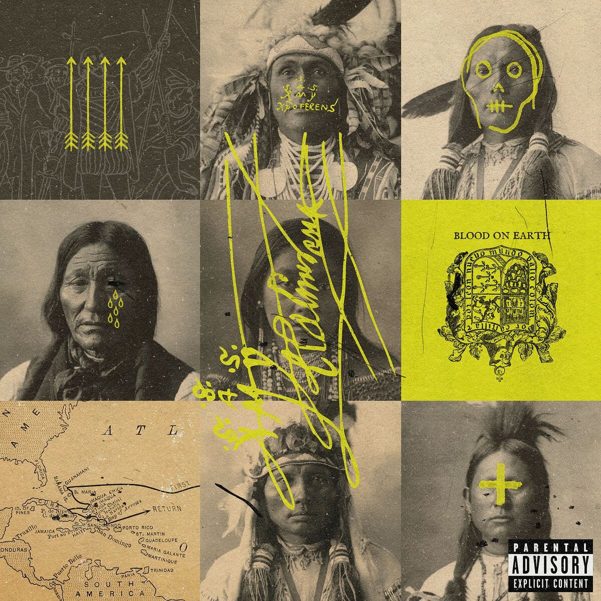 Album cover of Blood on Earth