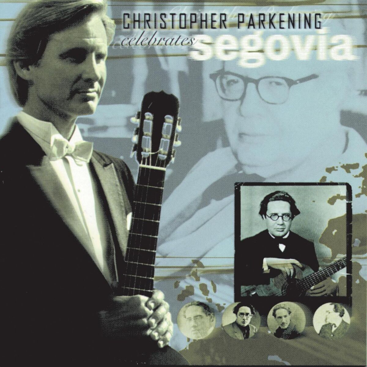 Album cover of Christopher Parkening Celebrates Segovia