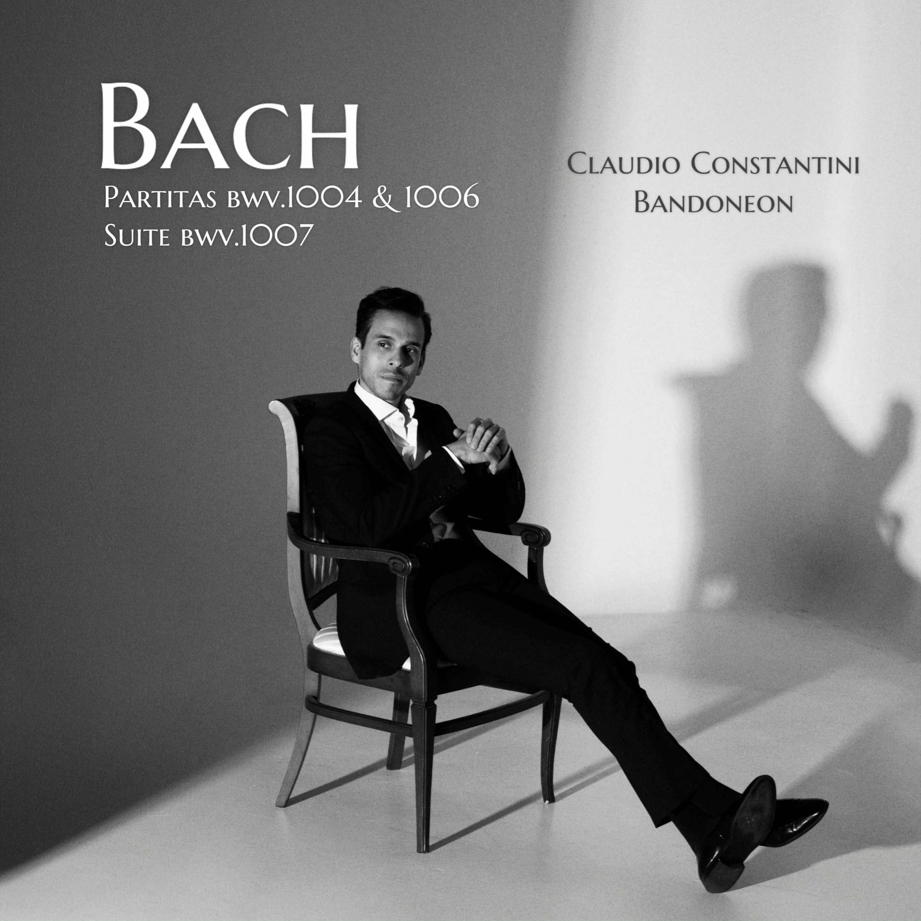 Album cover of Bach: Partitas bwv.1004,1006/Suite bwv.1007 (arr.for Bandoneon)