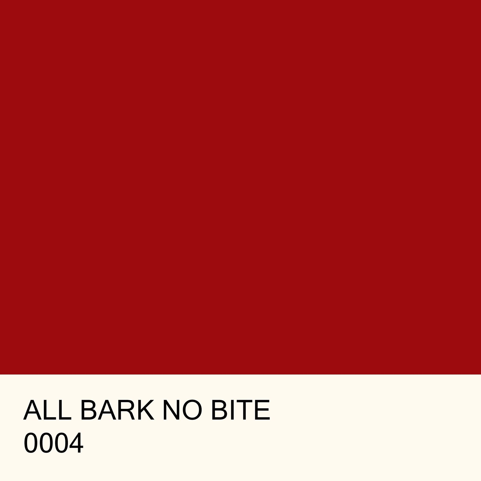 Album cover of ALL BARK NO BITE