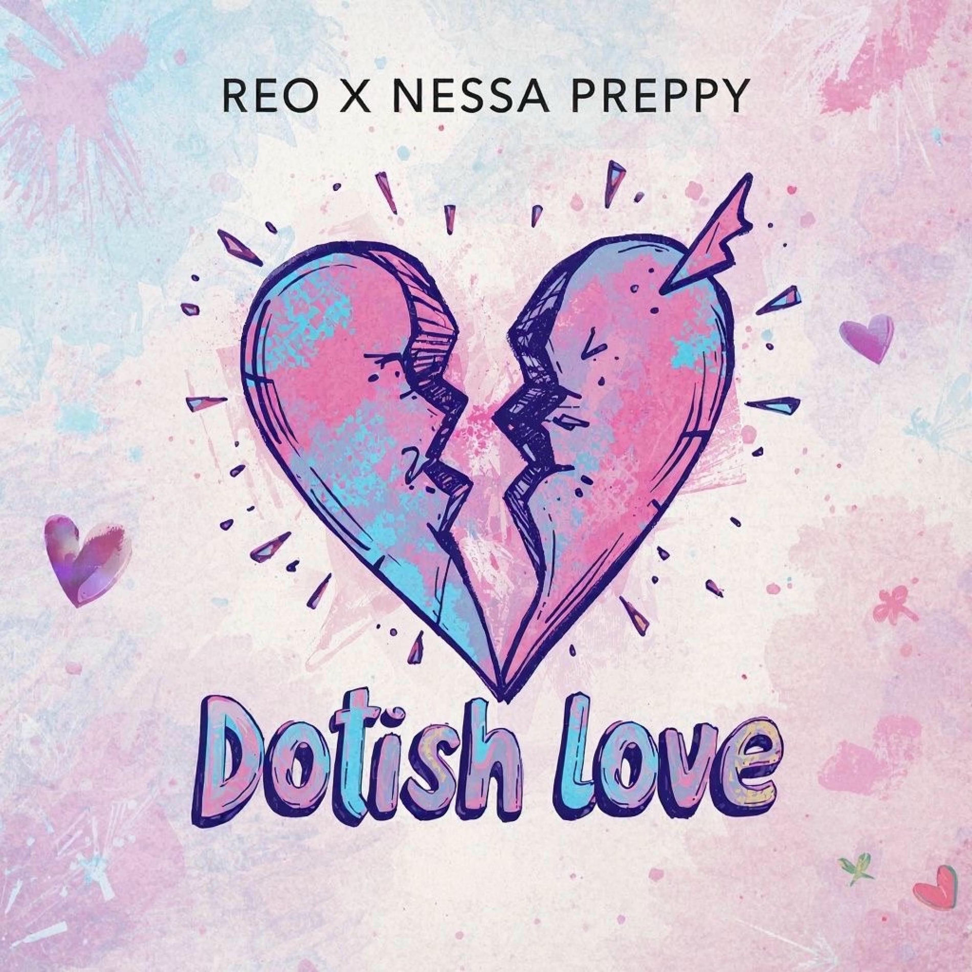 Album cover of Dotish love (feat. Nessa Preppy)