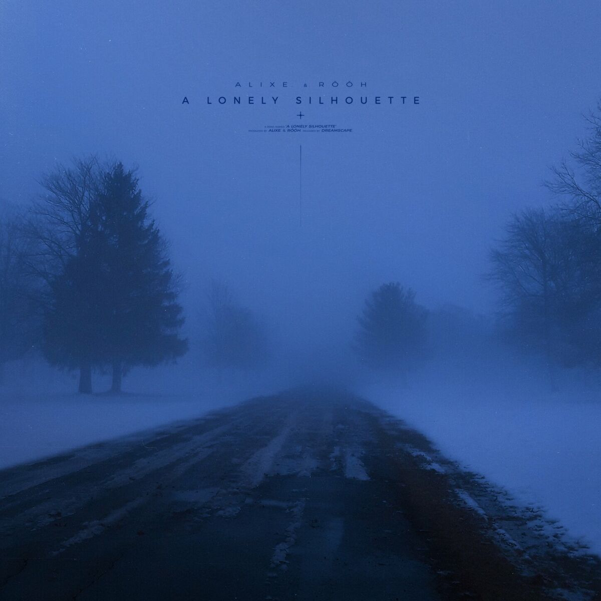 Album cover of a lonely silhouette