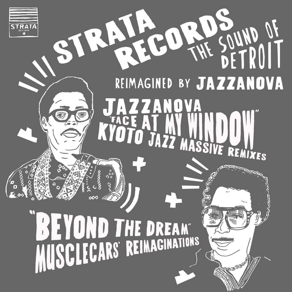 Album cover of Face at My Window (Kyoto Jazz Massive Remixes) / Beyond the Dream (musclecars' Reimaginations)