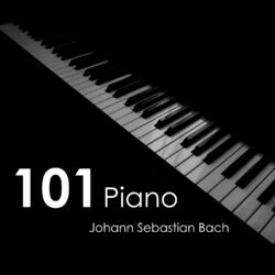 Cover of 101 Piano: Johann Sebastian Bach