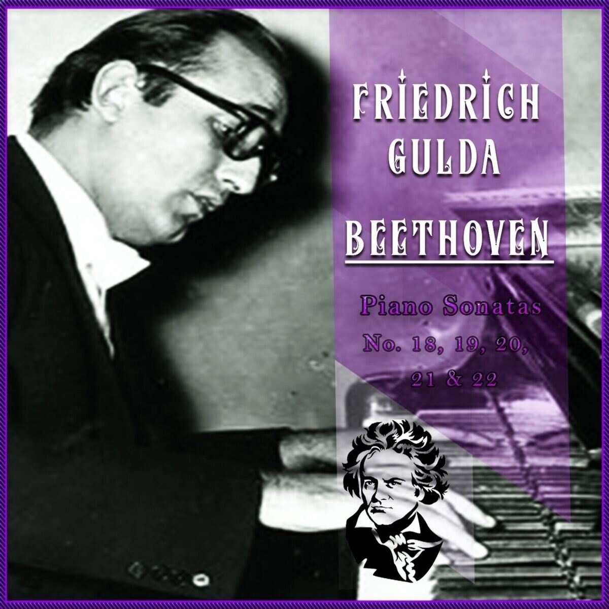Album cover of Friedrich Gulda - Beethoven 'Piano Sonatas No. 18, 19, 20, 21 & 22'
