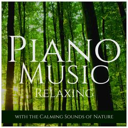 Cover of Piano Music: Relaxing with the Calming Sounds of Nature