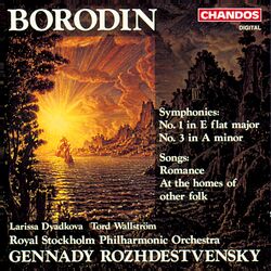 Cover of Borodin: Symphonies Nos. 1, 3 & Songs