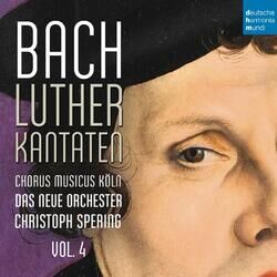 Cover of Bach: Lutherkantaten, Vol. 4 (BWV 38, 80, 61)