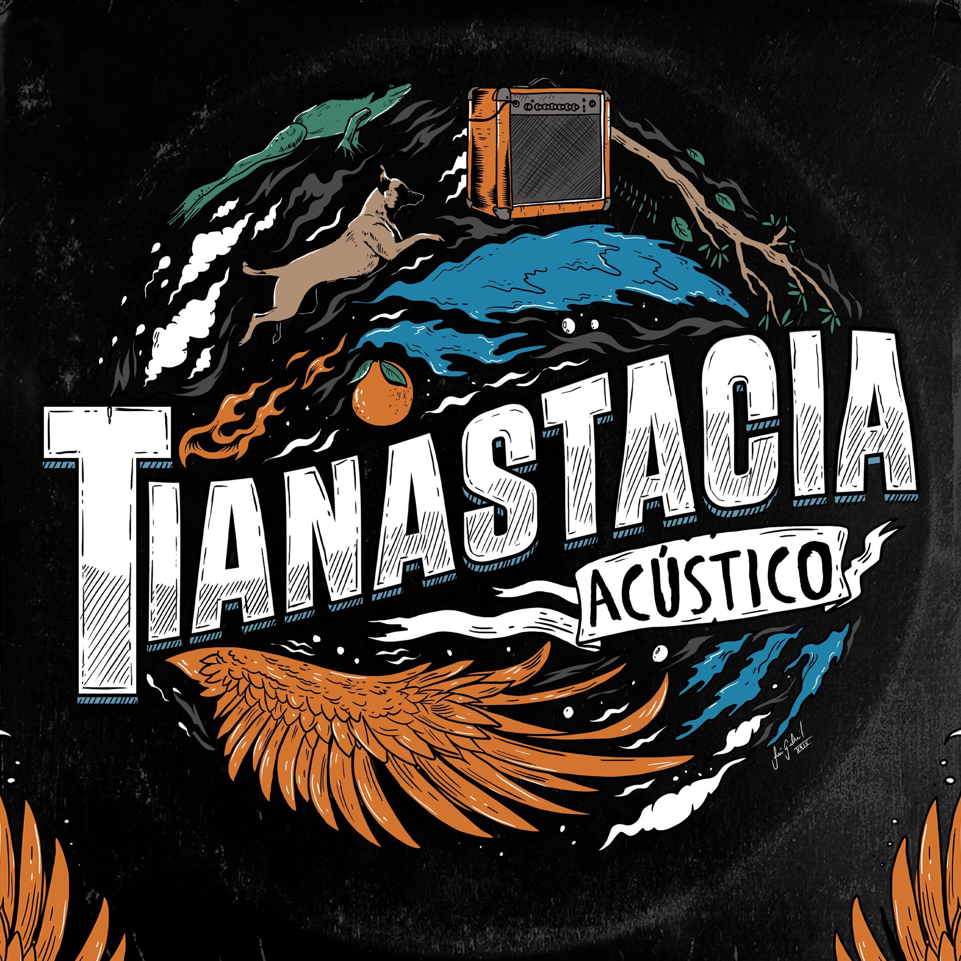 Album cover of Tianastacia Acústico (Ao Vivo)