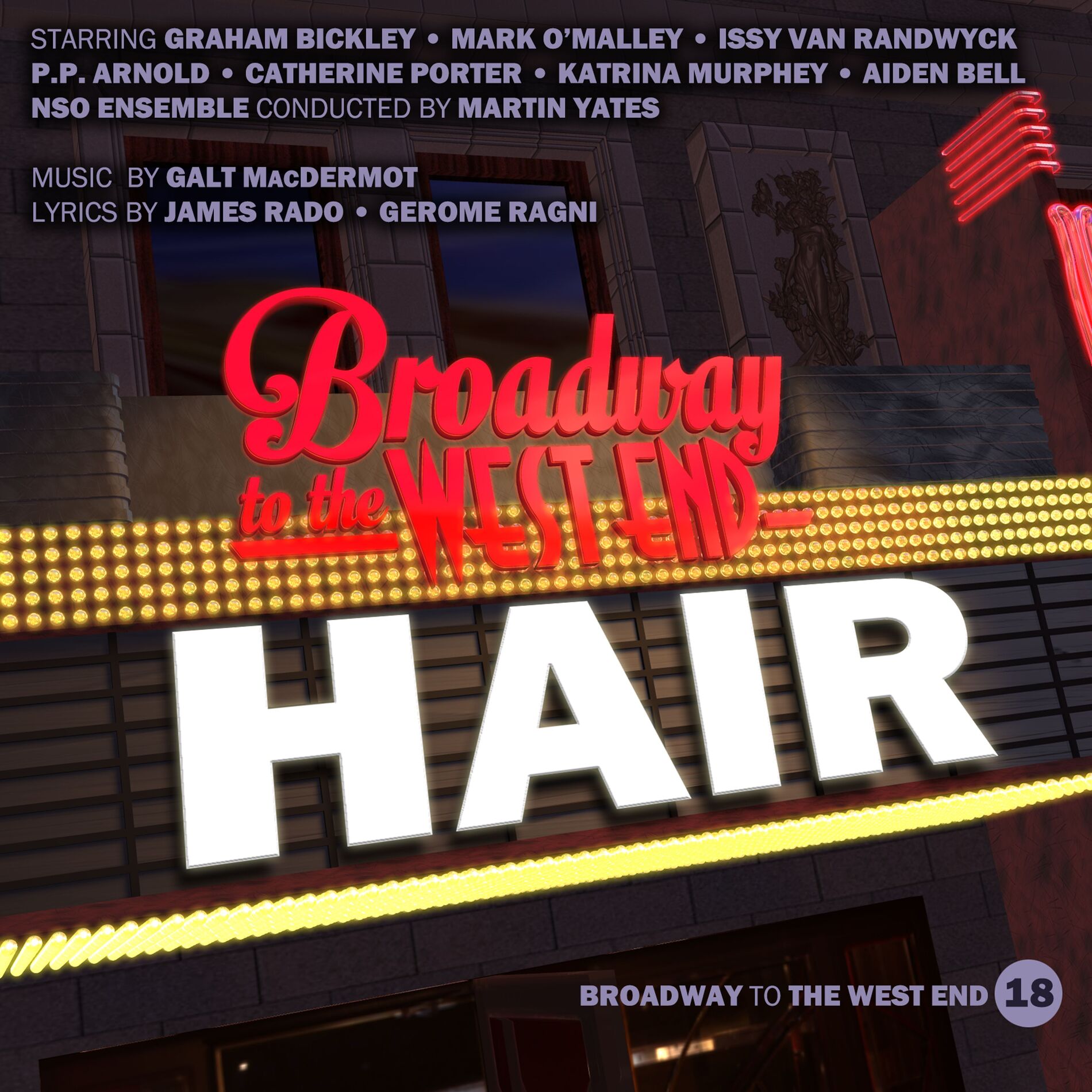 Album cover of Hair (All Star Studio Cast)
