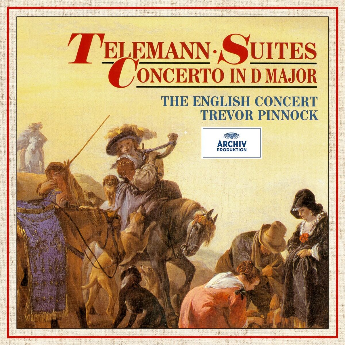 Album cover of Telemann: Concerto in D Major & Suiten
