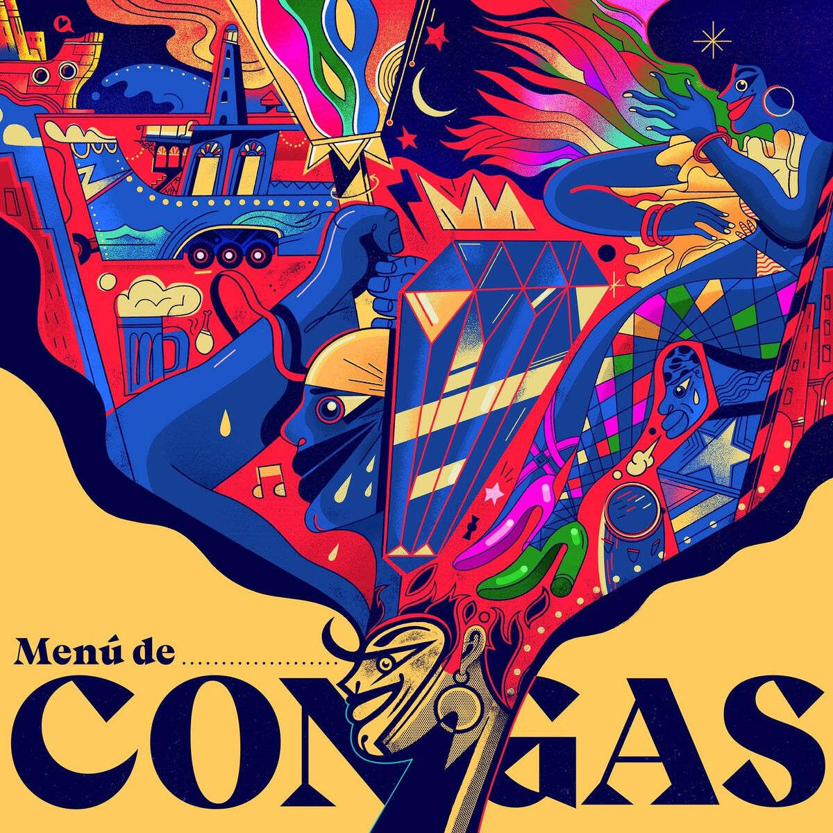 Album cover of Menú de Congas