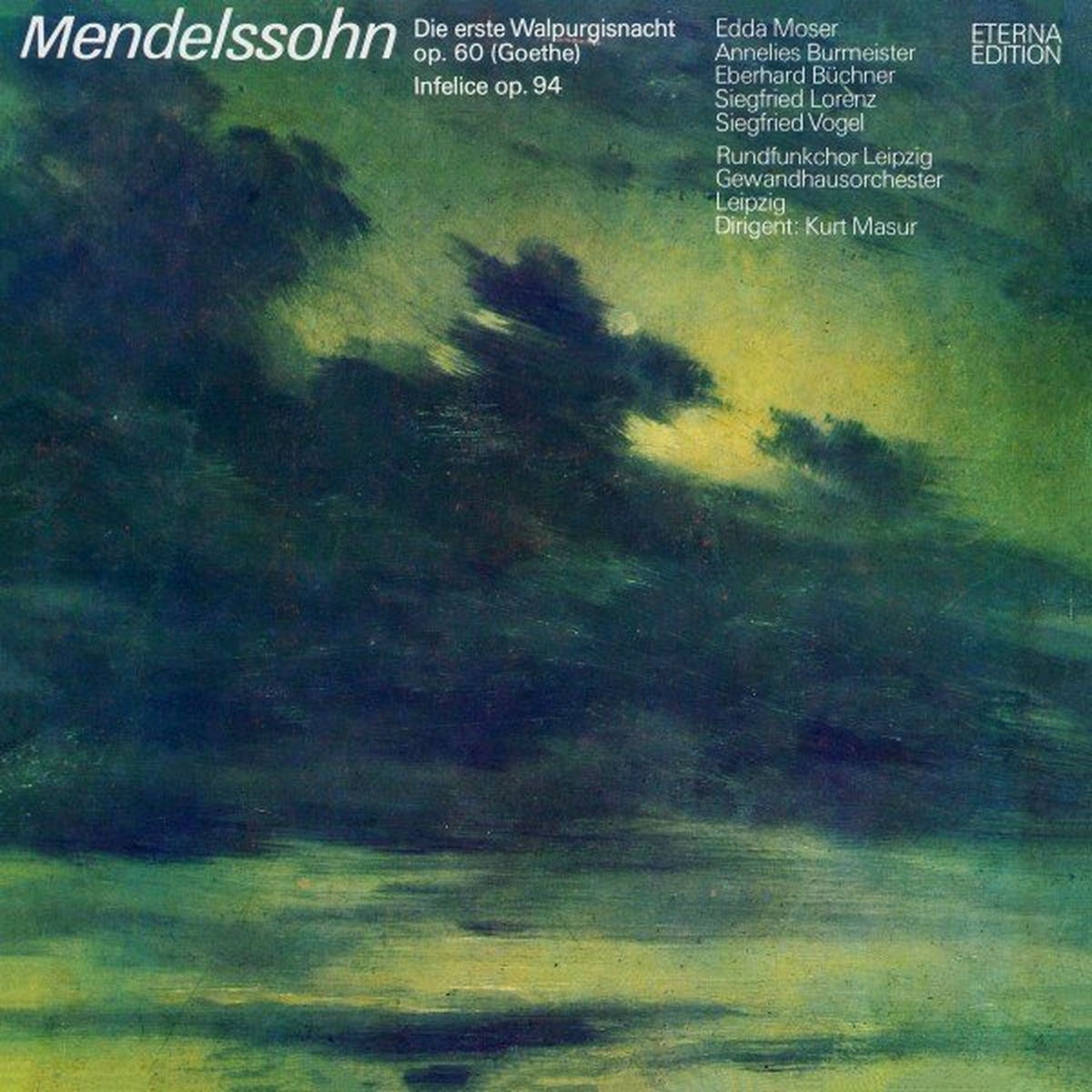 Album cover of Mendelssohn: Die erste Walpurgisnacht & Infelice