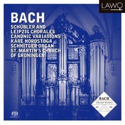 Cover of Bach: Schübler and Leipzig Chorales - Canonic Variations