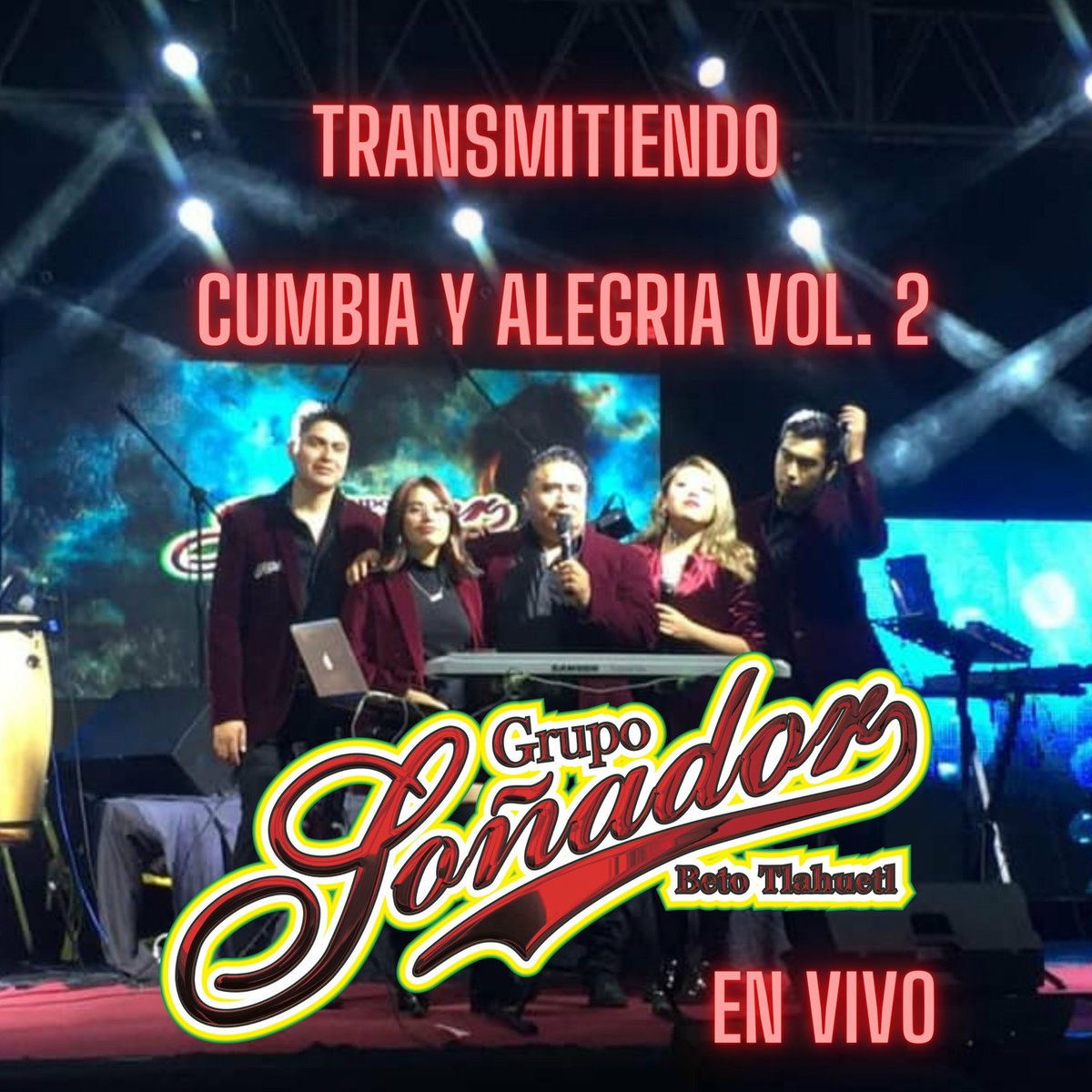 Album cover of Transmitiendo Cumbia y Alegría, Vol.2 (En Vivo)
