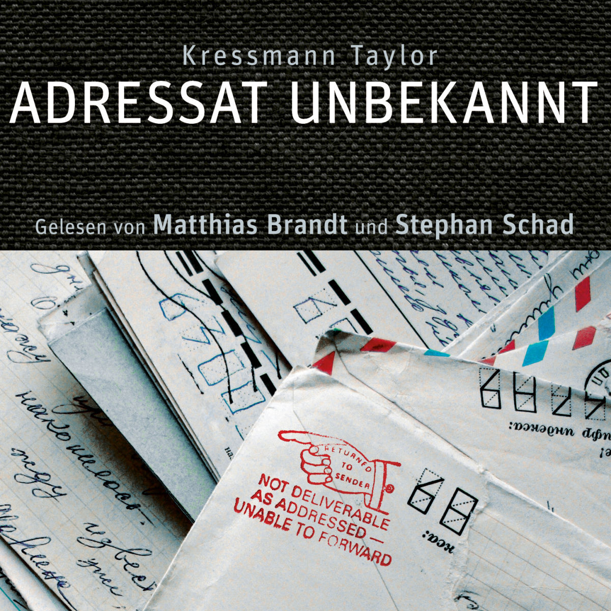 Album cover of Adressat Unbekannt