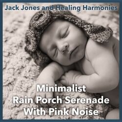 Cover of Minimalist Rain Porch Serenade with Pink Noise