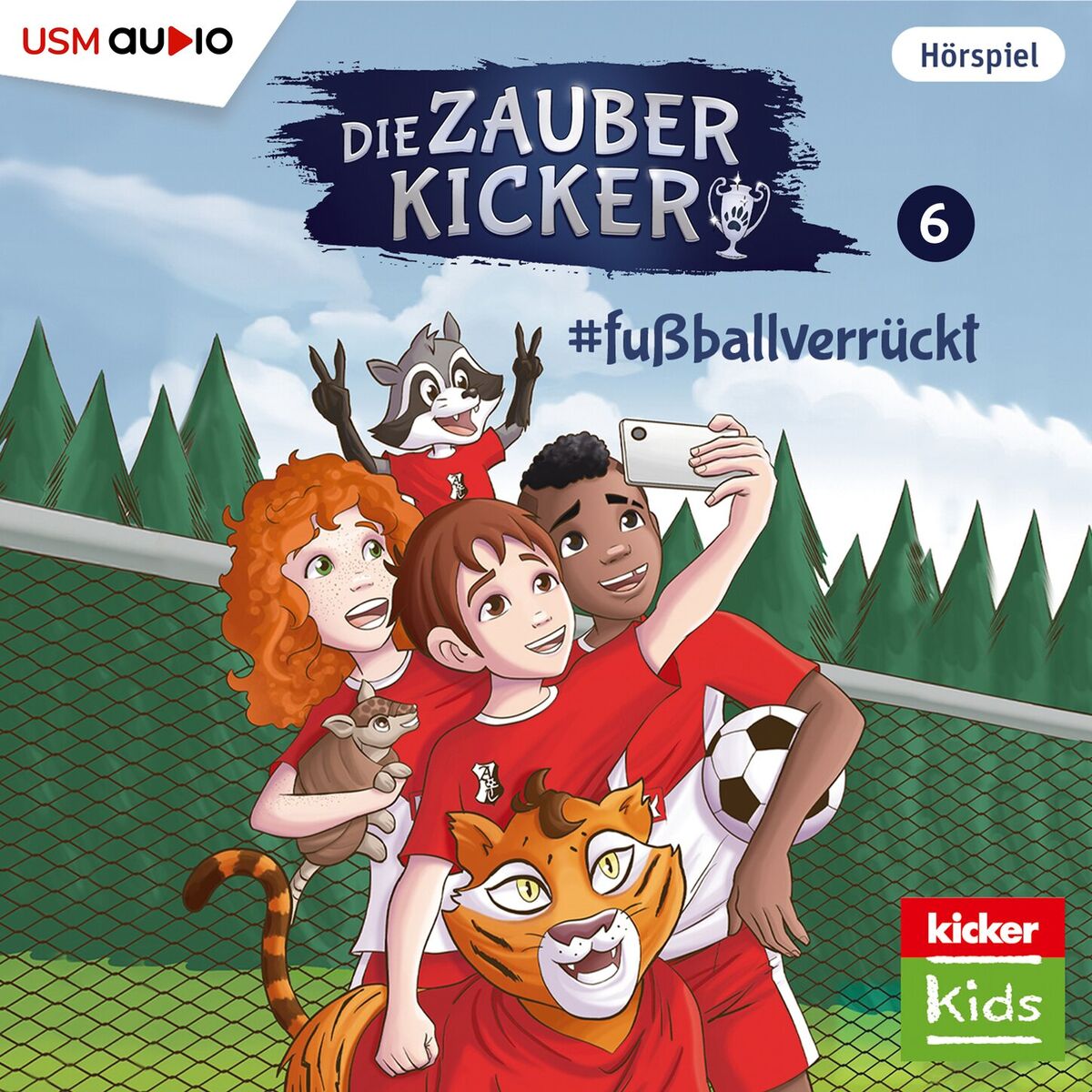 Album cover of Folge 6: #fußballverrückt (ungekürzt)