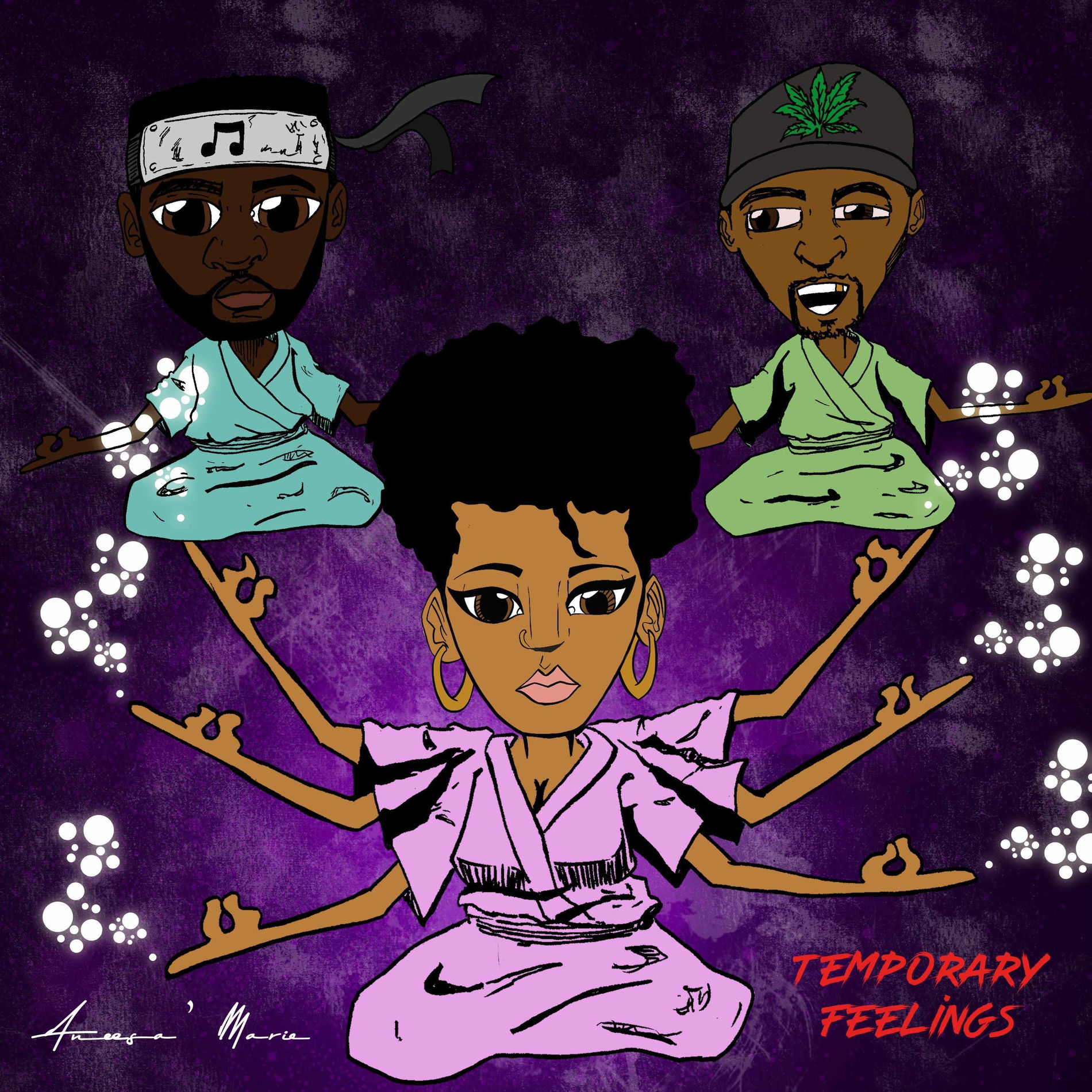 Album cover of Temporary Feelings (feat. Eklipse & K The Infinite)
