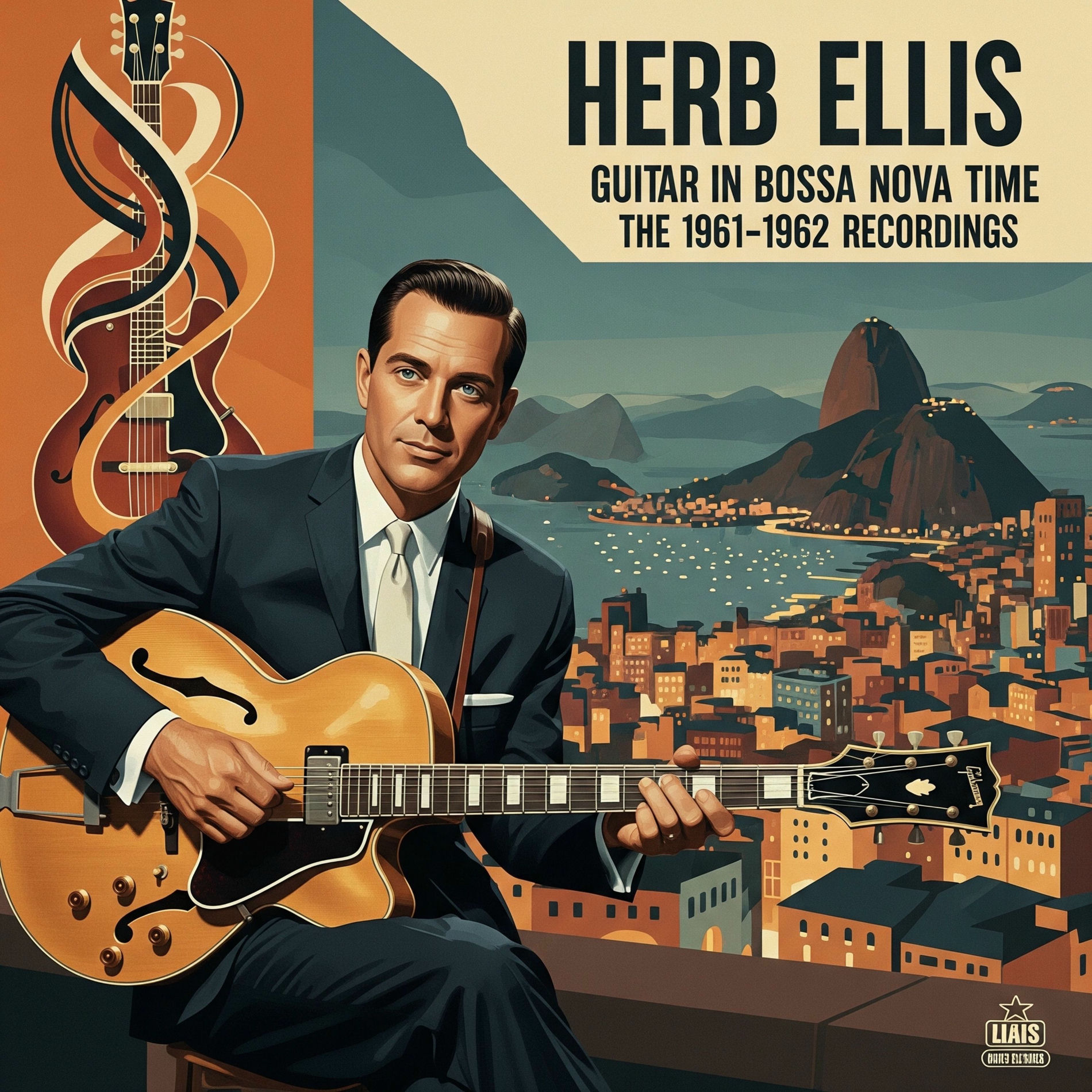 Album cover of Herb Ellis: Guitar in Bossa Nova Time - the 1961-1962 Recordings