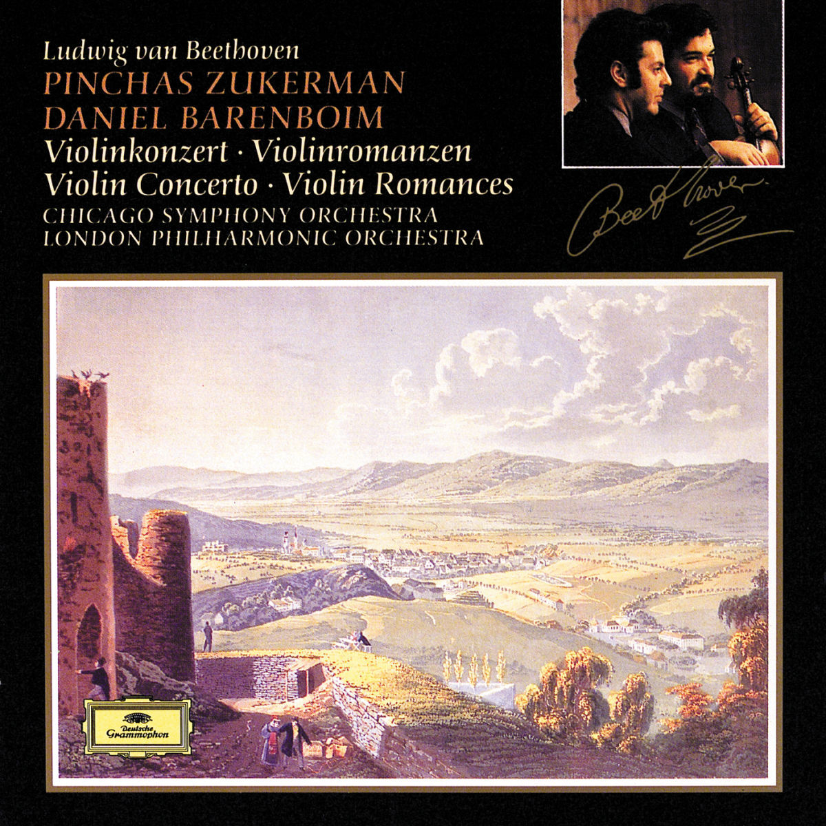 Album cover of Beethoven: Violin Concerto, Op. 61; Violin Romances, Op. 40 & Op.50