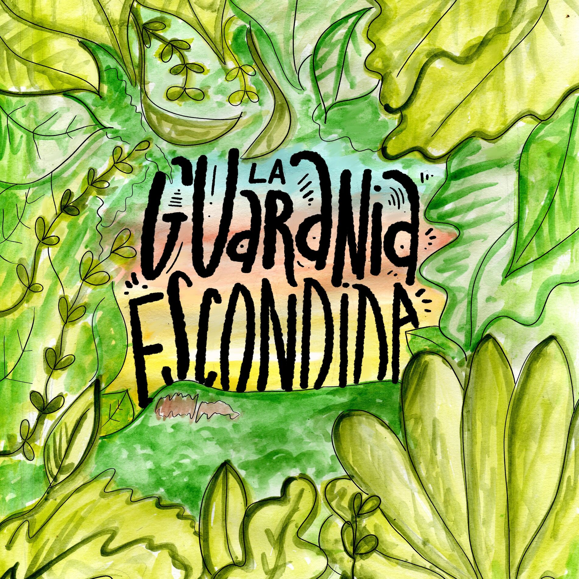 Album cover of La Guarania Escondida