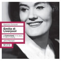 Cover of Donizetti: Emilia di Liverpool (Recorded 1957)