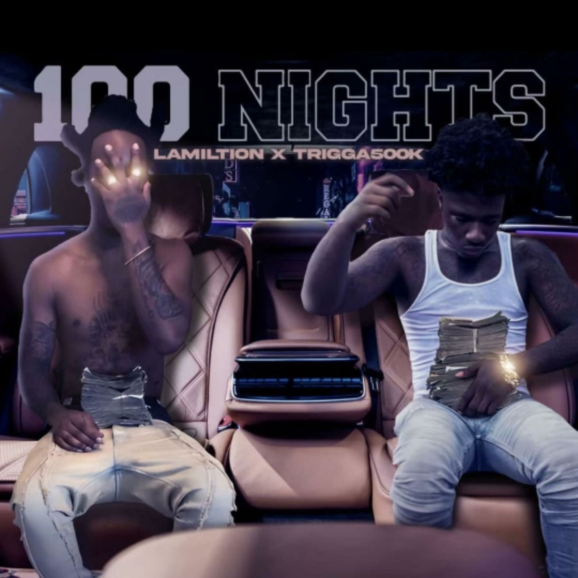Album cover of 100 nights (feat. Trigga500k)