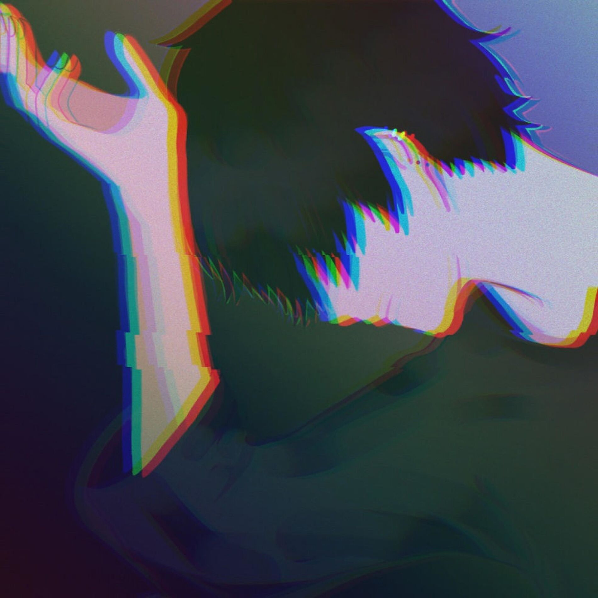 Album cover of stuck in stress (feat. Ghostyboy & ivanowicz) [Nightcore]