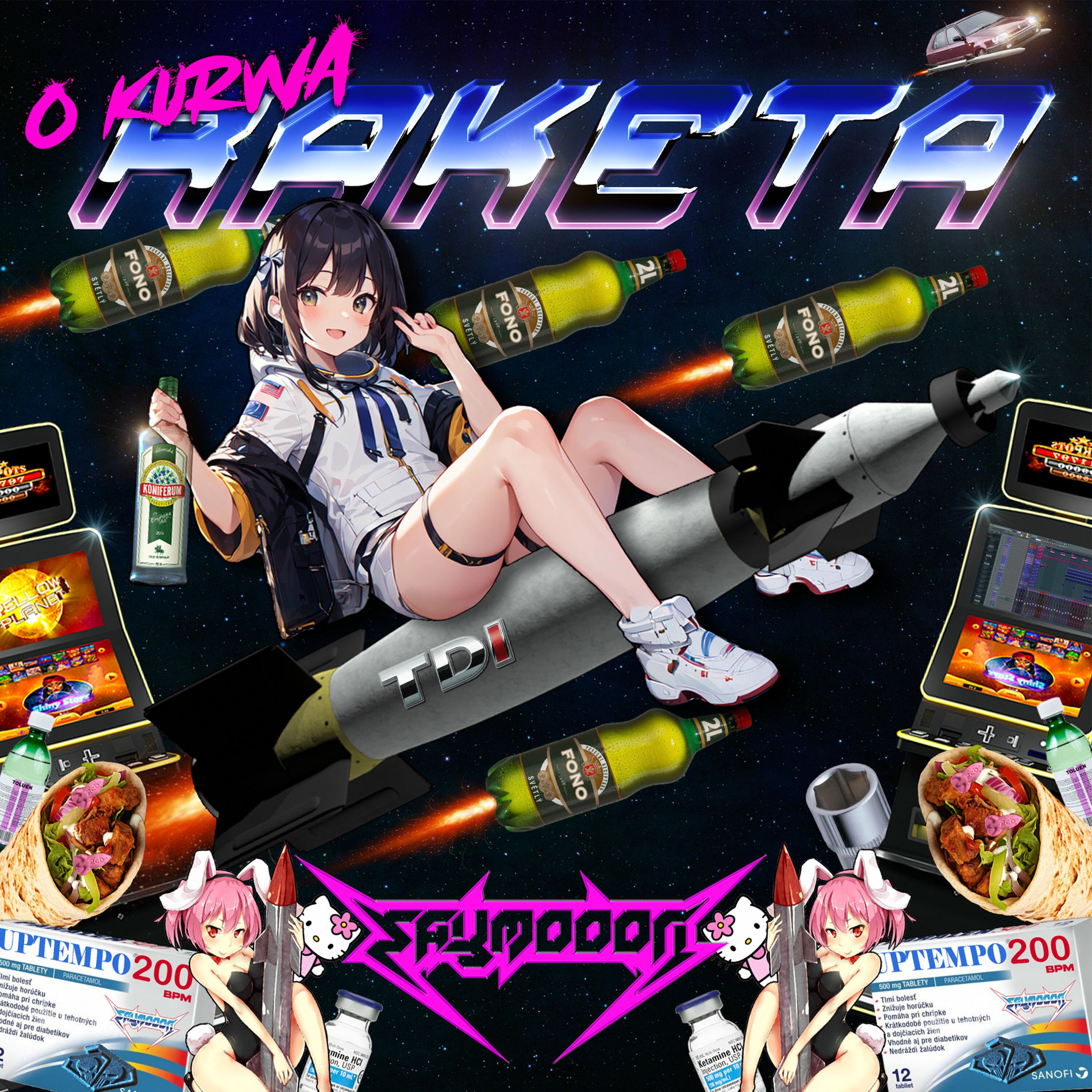 Album cover of O KURWA RAKETA