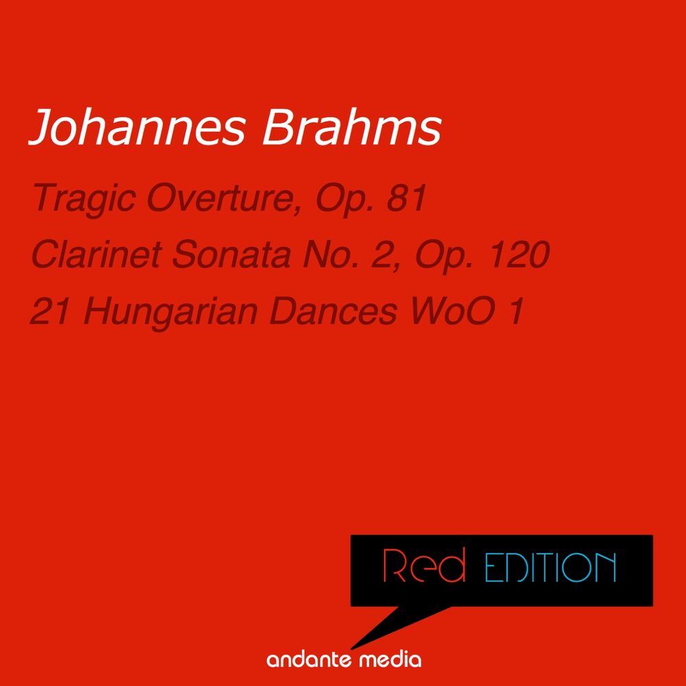 Picture of Red Edition - Brahms: Clarinet Sonata No. 2, Op. 120 & 21 Hungarian Dances WoO 1